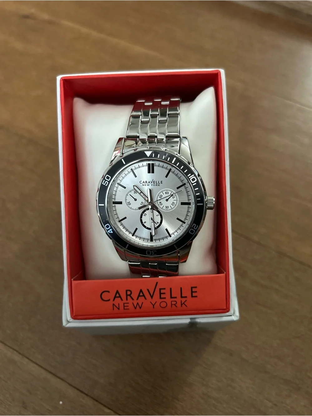 Men’s Caravelle New York Watch - Silver
